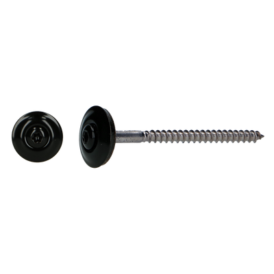 pgb-Europe PGB-FASTENERS | Houtschroef D7995+EPDM20 4,5x65 R9005 A | 100 st 7995RTA000659005B3