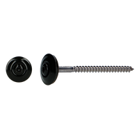 pgb-Europe PGB-FASTENERS | Houtschroef D7995+EPDM20 4,5x65 R9005 A | 100 st 7995RTA000659005B3