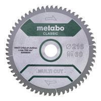 Metabo Accessoires Cirkelzaagblad | Multi Cut Classic | 305x30mm | Z80 FZ/TZ 5° neg/B - 628667000 - thumbnail