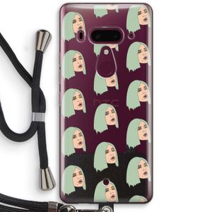 King Kylie: HTC U12+ Transparant Hoesje met koord
