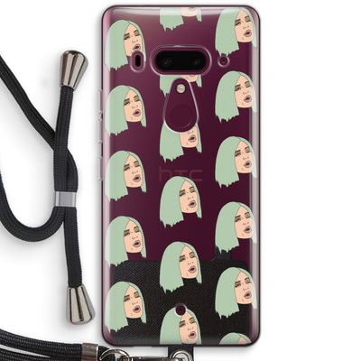 King Kylie: HTC U12+ Transparant Hoesje met koord