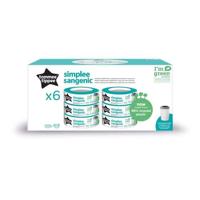 TOMMEE TIPPEE Laadt SIMPLEE Multipack x6 Sangenic op