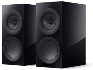 KEF Tweedekans R3 meta boekenplank speaker - zwart hoogglans (per paar)