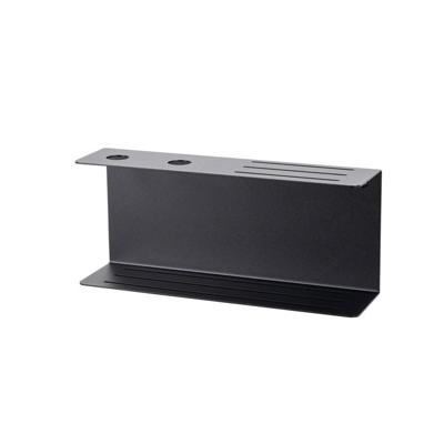 LIROdesign doucherek met zeepdispenser Bordeaux - zwart LIROdesign doucherek met zeepdispenser Bordeaux - zwart