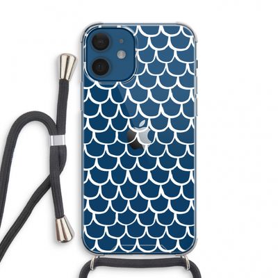 Dakpannetjes: iPhone 12 mini Transparant Hoesje met koord