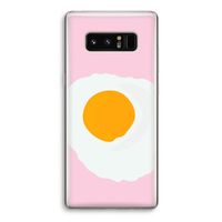 Sunny side up: Samsung Galaxy Note 8 Transparant Hoesje