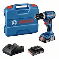 Bosch Professional GSB 18V-45 06019K3302 Accu-schroefboormachine 18 V 2.0 Ah Li-ion Incl. 2 accus, Incl. lader, Incl. koffer Bosch Professional GSB 18V-45 06019K3302 Accu-schroefboormachine 18 V 2.0 Ah Li-ion Incl. 2 accus, Incl. lader, Incl. koffer