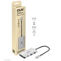 club3D USB 3.2 Gen 1 (USB 3.0) Adapter [1x USB-C stekker - 2x USB-C, USB 3.2 Gen 2 (USB 3.1)] Adapter USB 3.1 Typ C - thumbnail