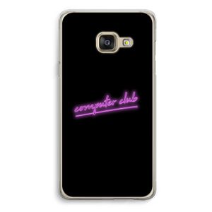 Vice Black: Samsung A3 (2017) Transparant Hoesje