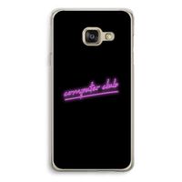Vice Black: Samsung A3 (2017) Transparant Hoesje