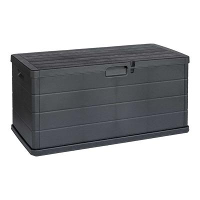 Kist voor buiten IPAE Progarden Aalpha alp22can Antraciet Polypropyleen 118 x 59 x 57 cm
