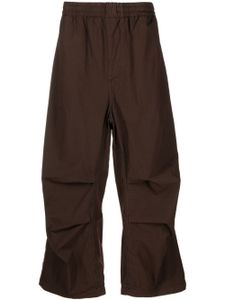 Sunnei pantalon à coupe ample - Marron