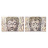 Canvas Home ESPRIT Canvas Hout MDF 120 x 3 x 80 cm 120 x 2,8 x 80 cm