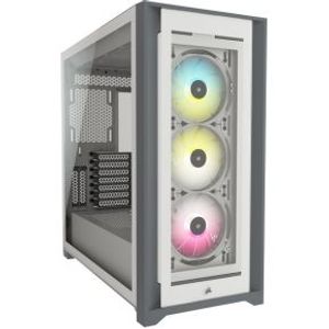 Corsair Case iCue 5000X RGB Tempered Glass White