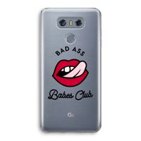 Badass Babes Club: LG G6 Transparant Hoesje
