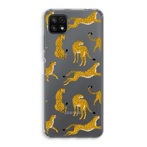 Luipaard: Samsung Galaxy A22 5G Transparant Hoesje