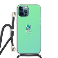 Win98: iPhone 12 Pro Max Transparant Hoesje met koord