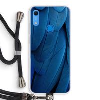 Pauw: Huawei Y6s Transparant Hoesje met koord Pauw: Huawei Y6s Transparant Hoesje met koord