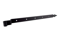 GB bochtheng 650x45x6 pendia Ø16 vierkant Rustica epoxy zwart etiket | 1 stuk - 17343650