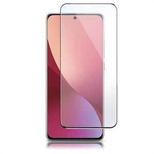 Panzer Premium Curved Xiaomi 12 Screenprotector van gehard glas - 9H - Zwart