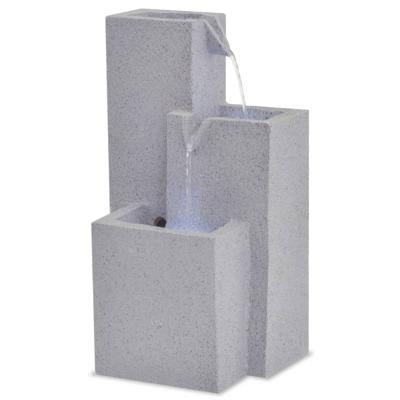 VidaXL Binnenfontein met led-verlichting polyresin
