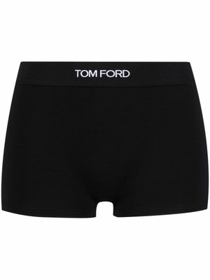 TOM FORD boxer à logo imprimé - Noir