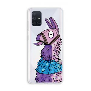 Lama: Galaxy A71 Transparant Hoesje