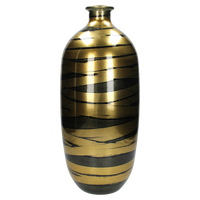 Wants&Needs Accessoires Vaas Recycled Goud 19 x 19 x 45 - thumbnail