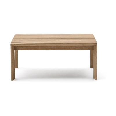 Kave Home Ambra salontafel 82,5x82,5 cm acaciahout