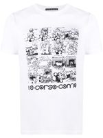 10 CORSO COMO t-shirt à imprimé graphique - Blanc