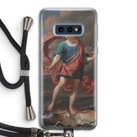 Soap Bubbles: Samsung Galaxy S10e Transparant Hoesje met koord