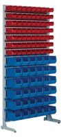 Promat Magazijnrek eenzijdig | H2010xB1010xD400mm | 63 x MK5 rood | 36 x MK4 blauw | lichtgrijs - 9000449150 9000449150 Promat Magazijnrek eenzijdig | H2010xB1010xD400mm | 63 x MK5 rood | 36 x MK4 blauw | lichtgrijs - 9000449150 9000449150