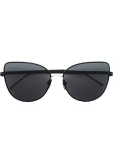 Thom Browne Eyewear lunettes de soleil TB121 à monture papillon - Noir