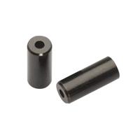 JAGWIRE End caps open - 4mm shift - brass (50pcs) - black
