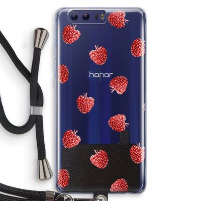 Framboosjes: Honor 9 Transparant Hoesje met koord