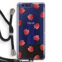 Framboosjes: Honor 9 Transparant Hoesje met koord