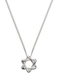 TANE México 1942 collier à pendentif Star of David - Argent