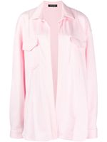 STYLAND chemise en coton à manches longues - Rose - thumbnail