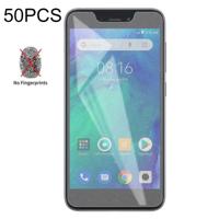 50 stuks non-Full matte Frosted gehard glas film voor Xiaomi Redmi go geen retail pakket