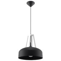 Hanglamp CASCO zwart/wit