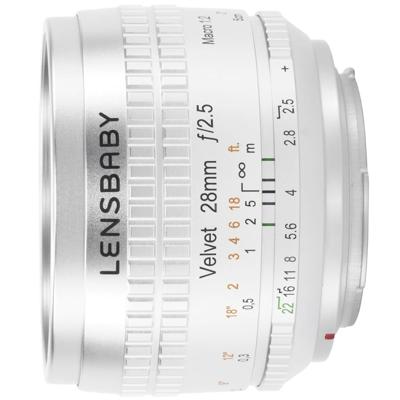 Lensbaby Velvet 28 for Sony E (Silver)