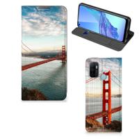 OPPO A53 | A53s | Book Cover | Golden Gate Bridge