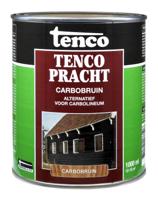 Carbobruin 1l pracht verf/beits - Tenco