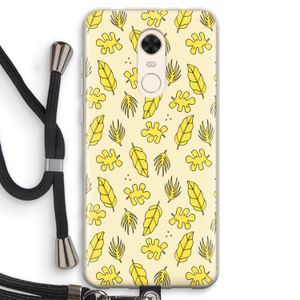 Herfst: Xiaomi Redmi 5 Transparant Hoesje met koord