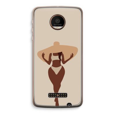 Let's get salty: Motorola Moto Z Force Transparant Hoesje