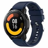 Siliconen sportband - Donkerblauw - Xiaomi Mi Watch / Xiaomi Watch S1 / S1 Pro / S1 Active / Watch S2 - thumbnail
