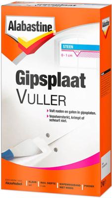 Gipsplaat vuller 2 kg - Alabastine