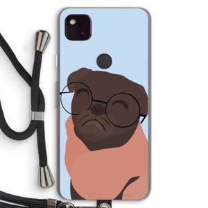 Ludo: Pixel 4a 5G Transparant Hoesje met koord