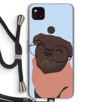 Ludo: Pixel 4a 5G Transparant Hoesje met koord