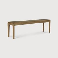 Ethnicraft Eetkamerbank 'Bok' Teakhout, 166cm, kleur Bruin
